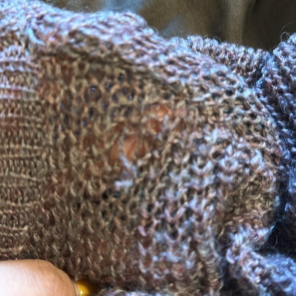 Solutions! Knit Sweater dress Medium in Mauve - Picture 6 of 7